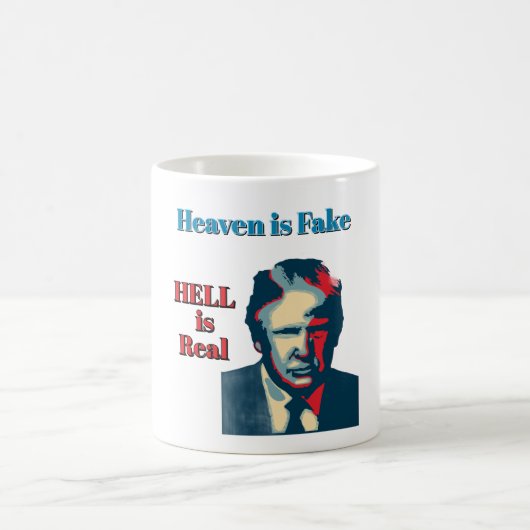 Die Hölle ist real Kaffeetasse (Mittel)