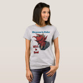 Die Hölle ist real T-Shirt (Vorne ganz)