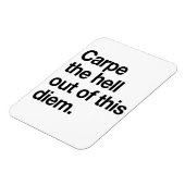 Die Hölle wird aus diesem Diem herausfallen Magnet (Linke Seite)