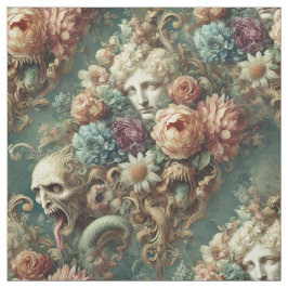 Die Höllenwagenfahrt - Gotische Tafel Stoff