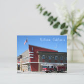 Die Hollister-Feuerwehr Postkarte (Stehend Vorderseite)