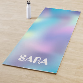 Die holografische Farbe ist eine perfekte Yogamatz Yogamatte