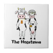 Die Holsteins Fliese (Vorderseite)