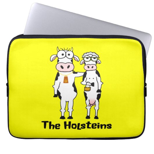 Die Holsteins Laptopschutzhülle (Vorderseite)