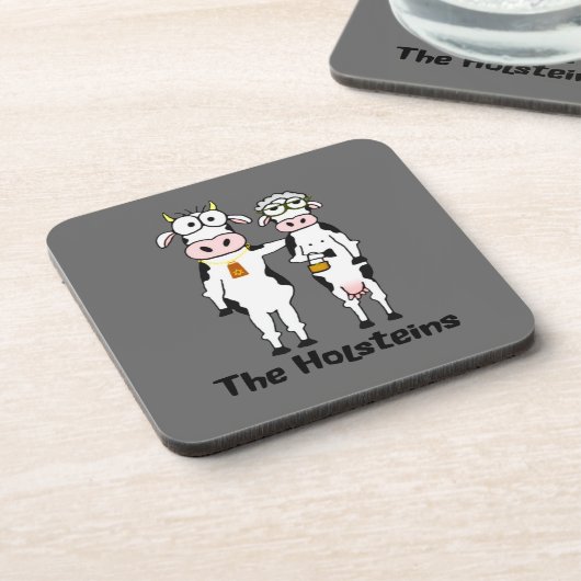 Die Holsteins Untersetzer (Linke Seite)