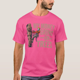 Die Holzbearbeitung meines Geldes wächst auf Baumh T-Shirt