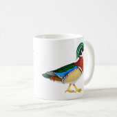 Die hölzerne Enten-Tasse Kaffeetasse (VorderseiteRechts)