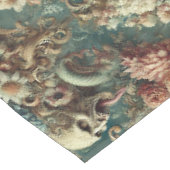 Die hölzerne Motorkade - gotisches großes Muster Tischdecke (Schrägansicht)