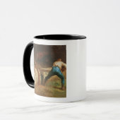 Die hölzernen Säger, 1848 Tasse (Vorderseite Links)