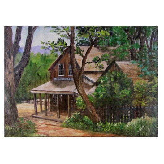 Die Holzlagerkammer Schneidebrett (Vorderseite)