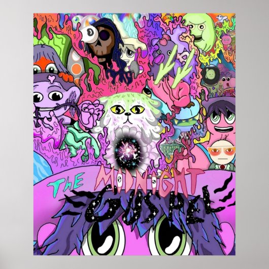 Die Hommage an das Abendgospel Poster (Vorne)