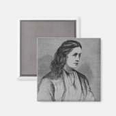 Die Hone. Frau Yelverton Magnet (Vorderseite/Rückseite)