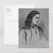 Die Hone. Frau Yelverton Postkarte (Vorne/Hinten)