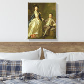 Die Hone. Rachel Hamilton und ihr Bruder Leinwanddruck (Insitu (Schlafzimmer))