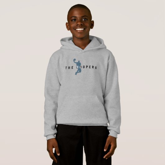 Die Hoopers | Kinder Hoodie (Vorne ganz)