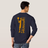Die Hoopers | Langschläfer T-Shirt (Schwarz voll)