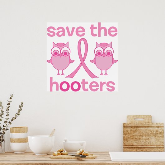 Die Hooters gerettet Poster (Küche)