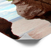 Die Hopewell Rocks Kanada Poster (Ecke)