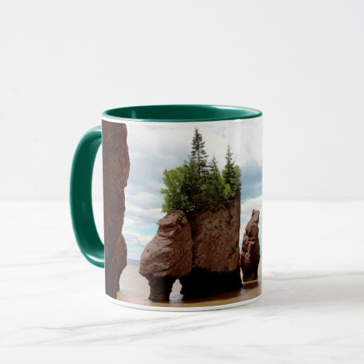 Die Hopewell Rocks Kanada Tasse (Vorderseite Links)
