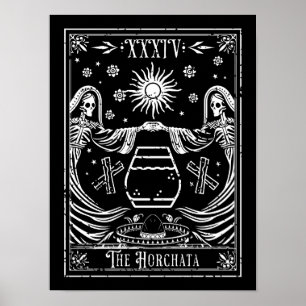 Die Horchata-Tarotkarte Poster