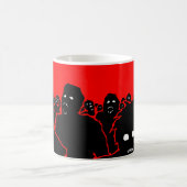"Die Horden-" Zombie-Kaffee-Tasse Kaffeetasse (Mittel)