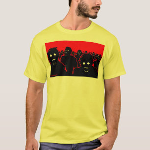 "Die Horden-" Zombie-Shirt T-Shirt