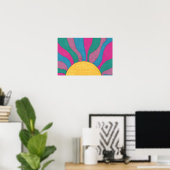 Die Horizon Art Print Poster (Heimbüro)