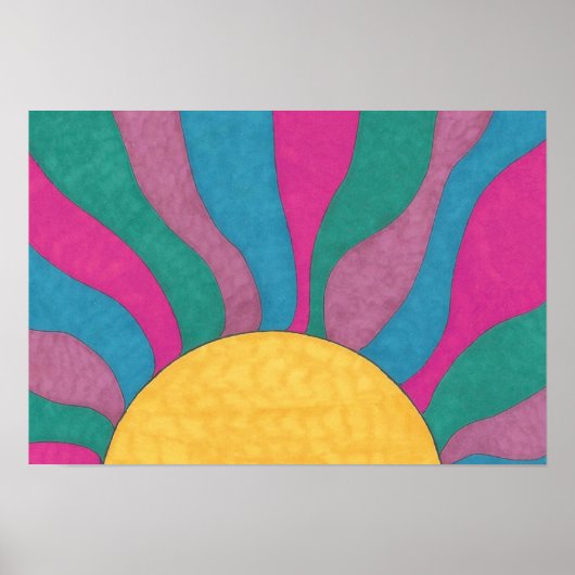 Die Horizon Art Print Poster (Vorne)