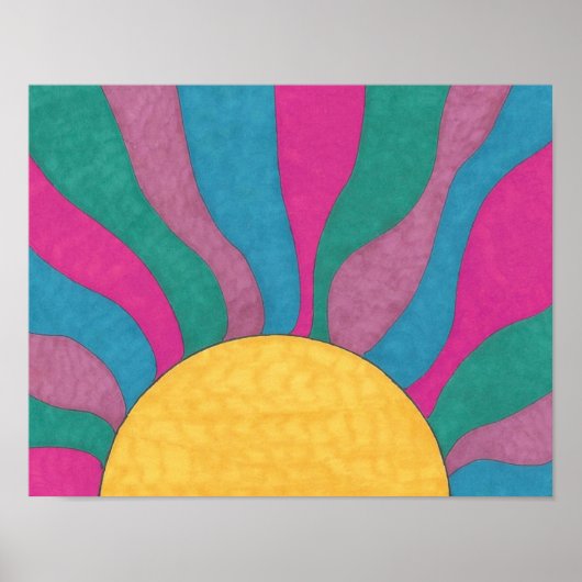 Die Horizon Art Print Poster (Vorne)