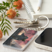 DIE HORIZONT-REISEND-SCHLÜSSELkette Schlüsselanhänger (Vorderseite rechts)