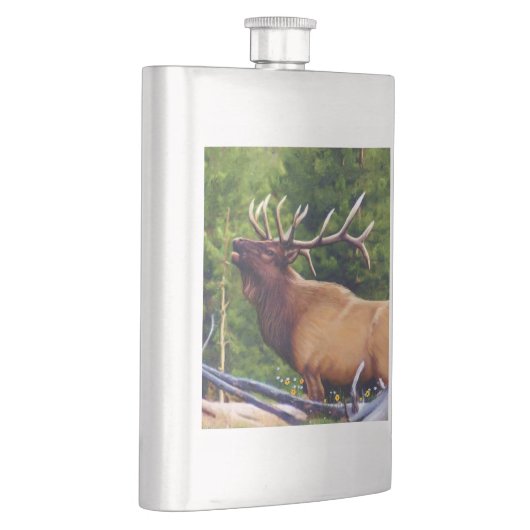 Die Hornist-Elche Stier Flachmann (Rechts)