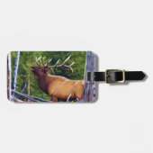 Die Hornist-Elche Stier Gepäckanhänger (Vorderseite horizontal)