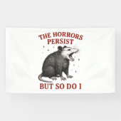 Die Horror bestehen fort, aber ich auch Banner (Horizontal)