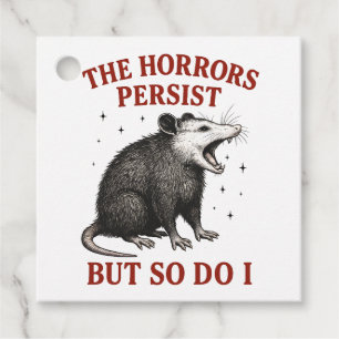 Die Horror bestehen fort, aber ich auch Geschenkanhänger