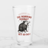Die Horror bestehen fort, aber ich auch Glas (Vorderseite)