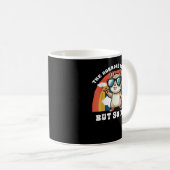 Die Horror bleiben, aber ich Spaß Hamster Kaffeetasse (VorderseiteRechts)