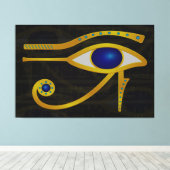 Die Horus Eye Canvas drucken Leinwanddruck (Insitu (Holzboden))