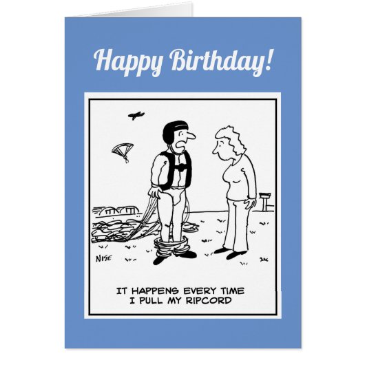 Die Hosen des Parachutisten fallen ab. (Vorne)