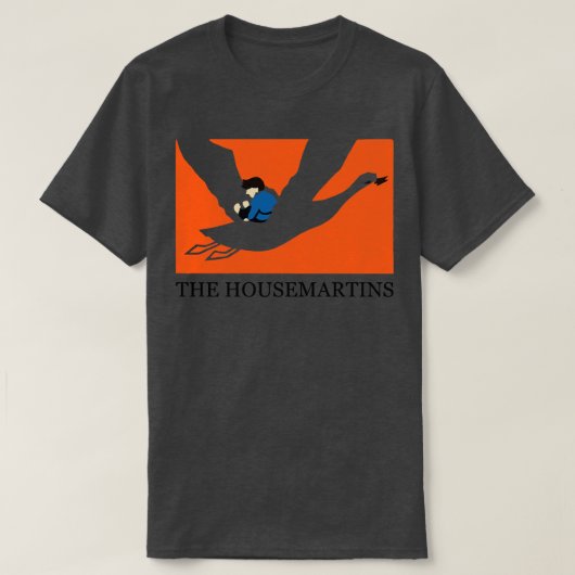 Die Housemartins 80er gestylte ästhetische Gestalt T-Shirt (Design vorne)