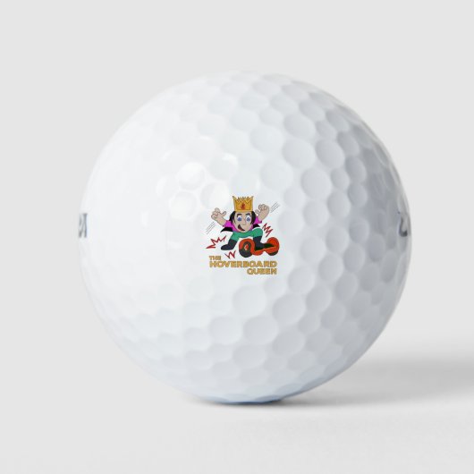 Die Hoverboard-Königin Golfball (Vorderseite)