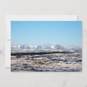 Die Howgill Fells Winter England Holiday Card Feiertagskarte