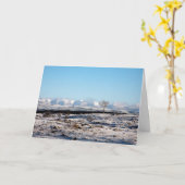 Die Howgill Fells Winter England Holiday Card Karte (Gelbe Blume)
