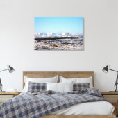 Die Howgill Fells Winter England Holiday Card Leinwanddruck (Insitu (Schlafzimmer))
