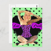 Die Hübsch Postkarte (Vorne/Hinten)