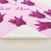 Die hübschen Tulpen der besten Mutter Sherpadecke (3/4)