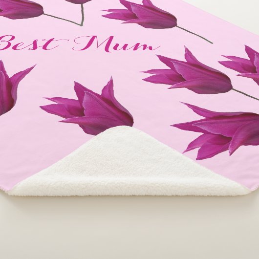 Die hübschen Tulpen der besten Mutter Sherpadecke (3/4)