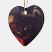 Die hübscheste Herz-Verzierung Keramikornament (Links)