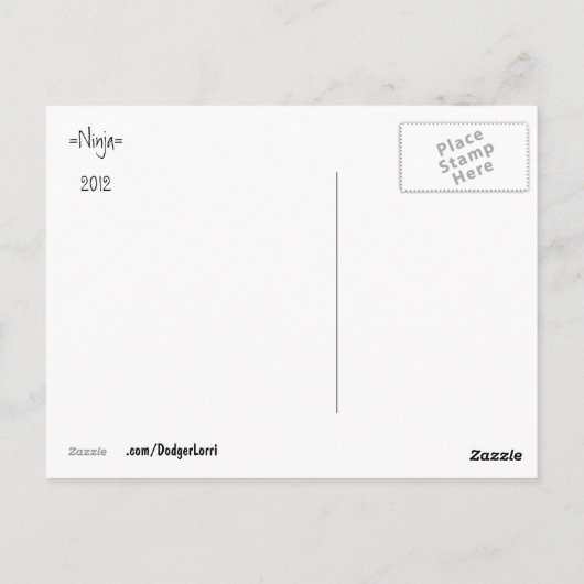 Die hübscheste Katze in der Welt Postkarte (Rückseite)