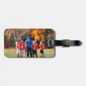 Die Huddle Gepäckanhänger (Rückseite horizontal)