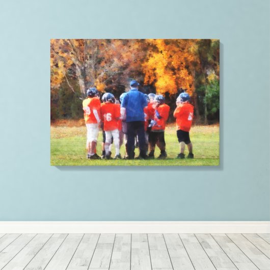 Die Huddle Leinwanddruck (Insitu (Holzboden))